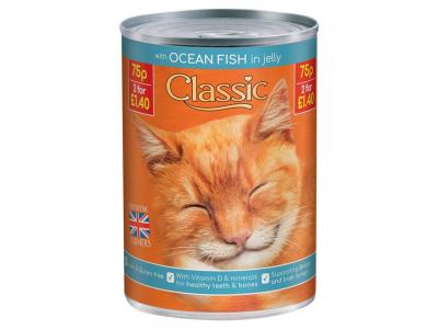 Classic Ocean Fish in Jelly 400g (CATFOOD)