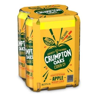 Crumpton Oaks Apple Cider 4x568ml (ALCOHOL)