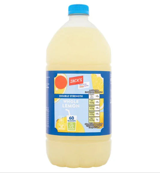 Jacks Whole Lemon Squash 1.5L (DRINKS)