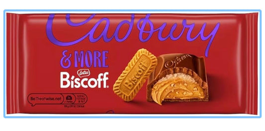 Cadbury & More Lotus Biscoff 195g