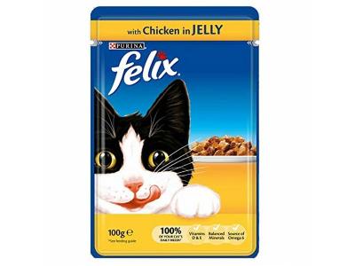 Felix Chicken in Jelly 100g (CATFOOD)