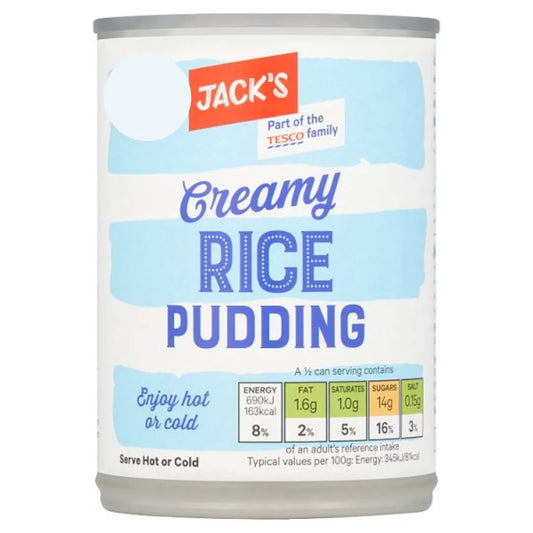 Jacks Creamed Rice Pudding 400g (GROCERY)