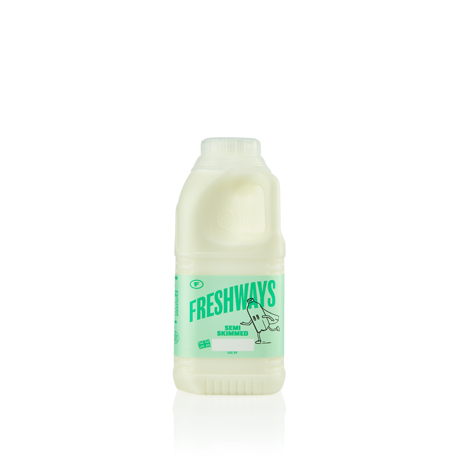 Semi-Skimmed Milk 568ml (ESSENTIALS)