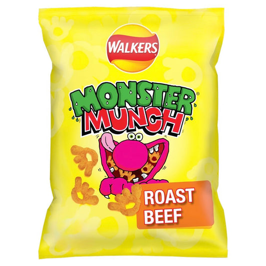 Walkers Monster Munch Roast Beef 72g