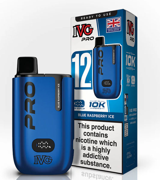 IVG Pro Refillable Blue Raspberry Ice