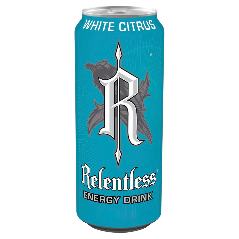 Relentless White Citrus Energy 500ml