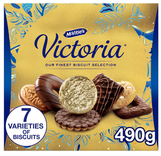 McVitie’s Victoria Selection Pack 490g(Biscuits)