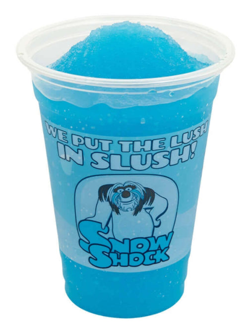 Snow Shock Slush Blue Raspberry Flavour Large Cup (FOOD TO GO)