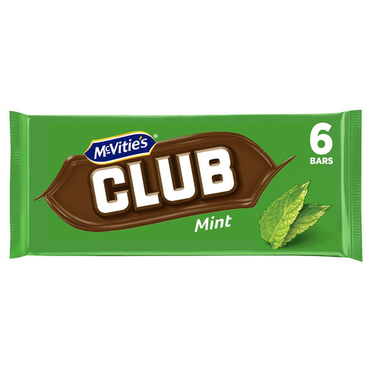 McVities Club Mint 6 Pack (BISCUITS)