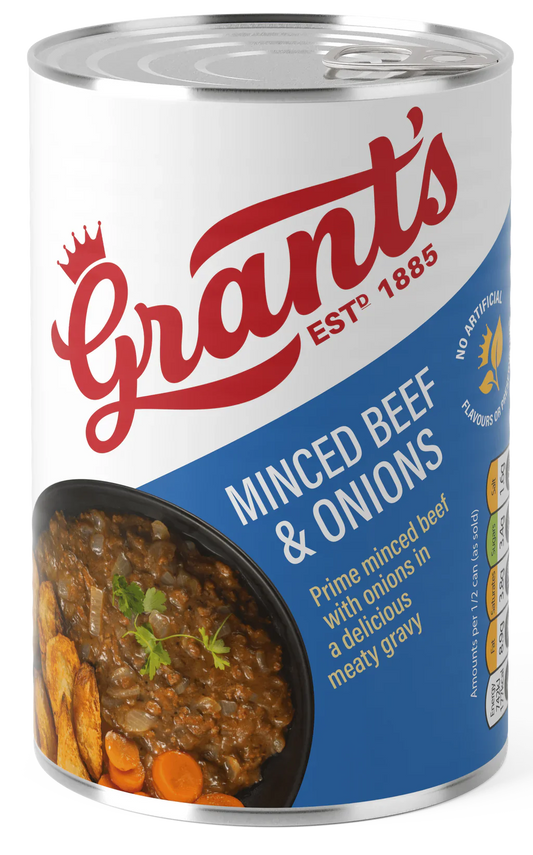 Grants Minced Beef & Onions 392g (GROCERY)