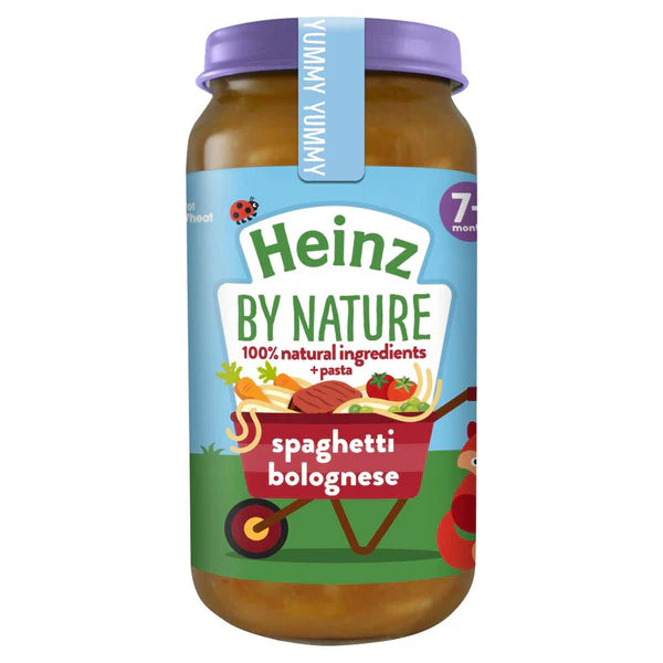 Heinz By Nature Spaghetti Bolognese 7+Month 200g (CHILDCARE)