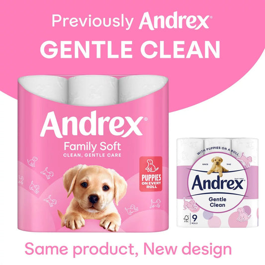 Andrex Family Soft 9 Rolls (HOUSEHOLD)
