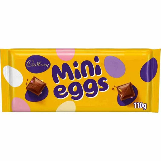 Cadbury Mini Eggs Bar 110g (FESTIVE)