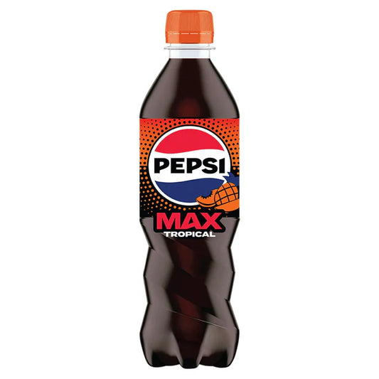Pepsi Max Tropical 
500ml (DRINKS)