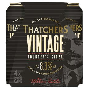 The Thatcher Vintage Cider 4x440ML (ALCOHOL)