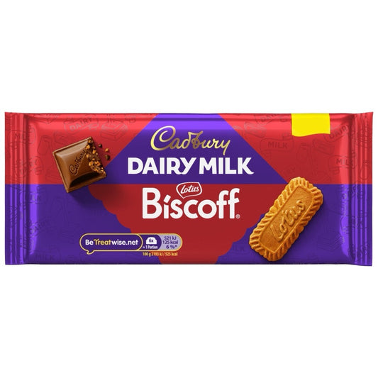 Cadbury Dairy Milk Lotus Biscoff 95g