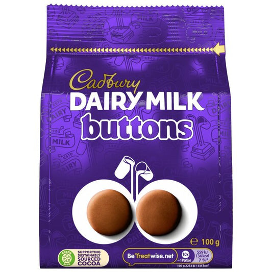 Cadbury Dairy Milk Giant Buttons 85g