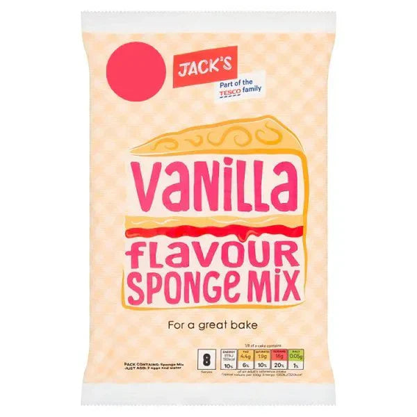 Jacks Vanilla Flavour Sponge Mix 400g (GROCERY)