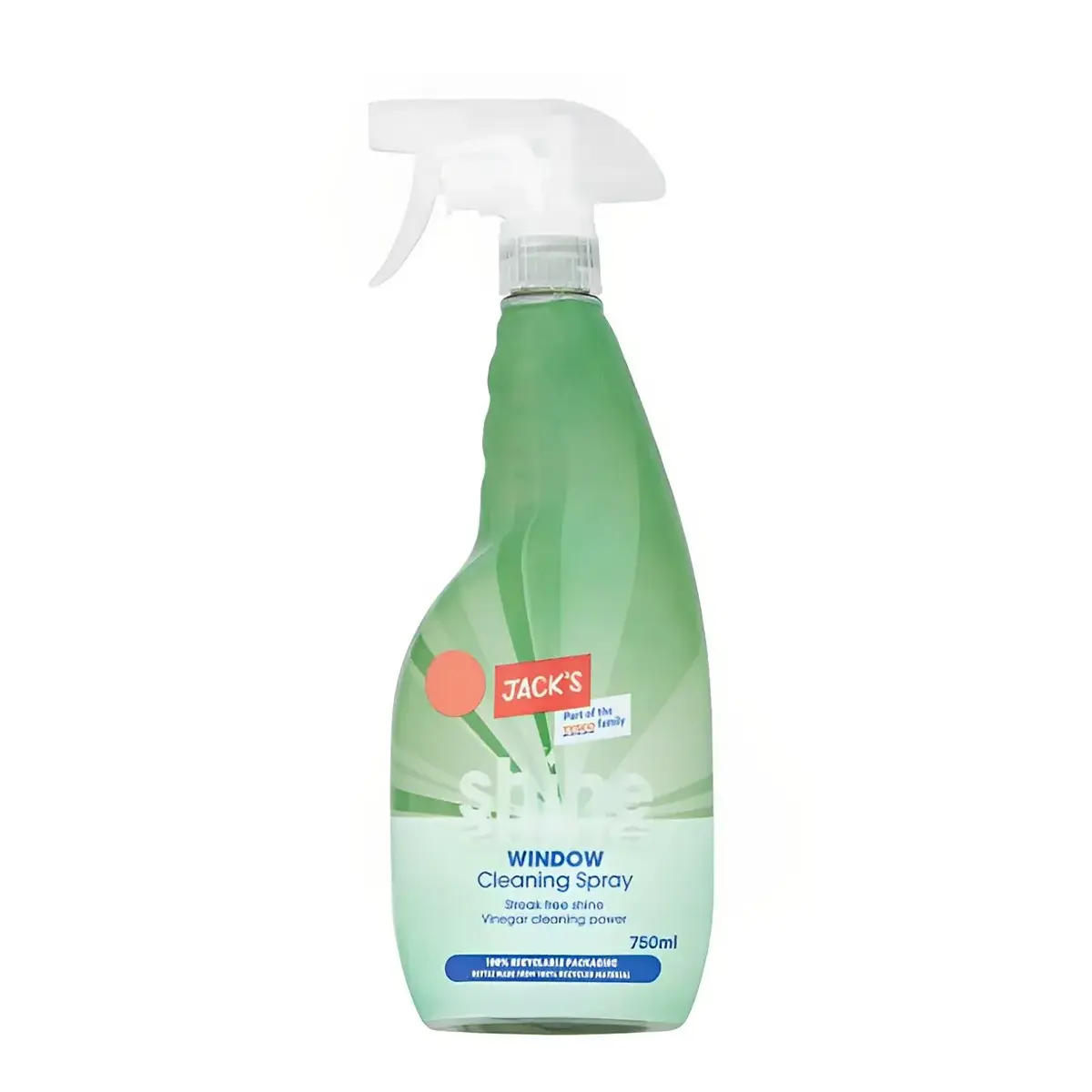 Jacks Shine Window Cleaning Spray 750ml (HOUSEHOLD)