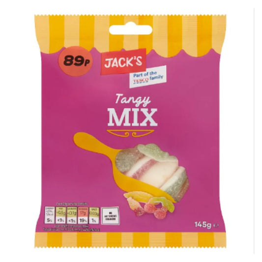 Jacks Tangy Mix 145g (SHAREBAG)