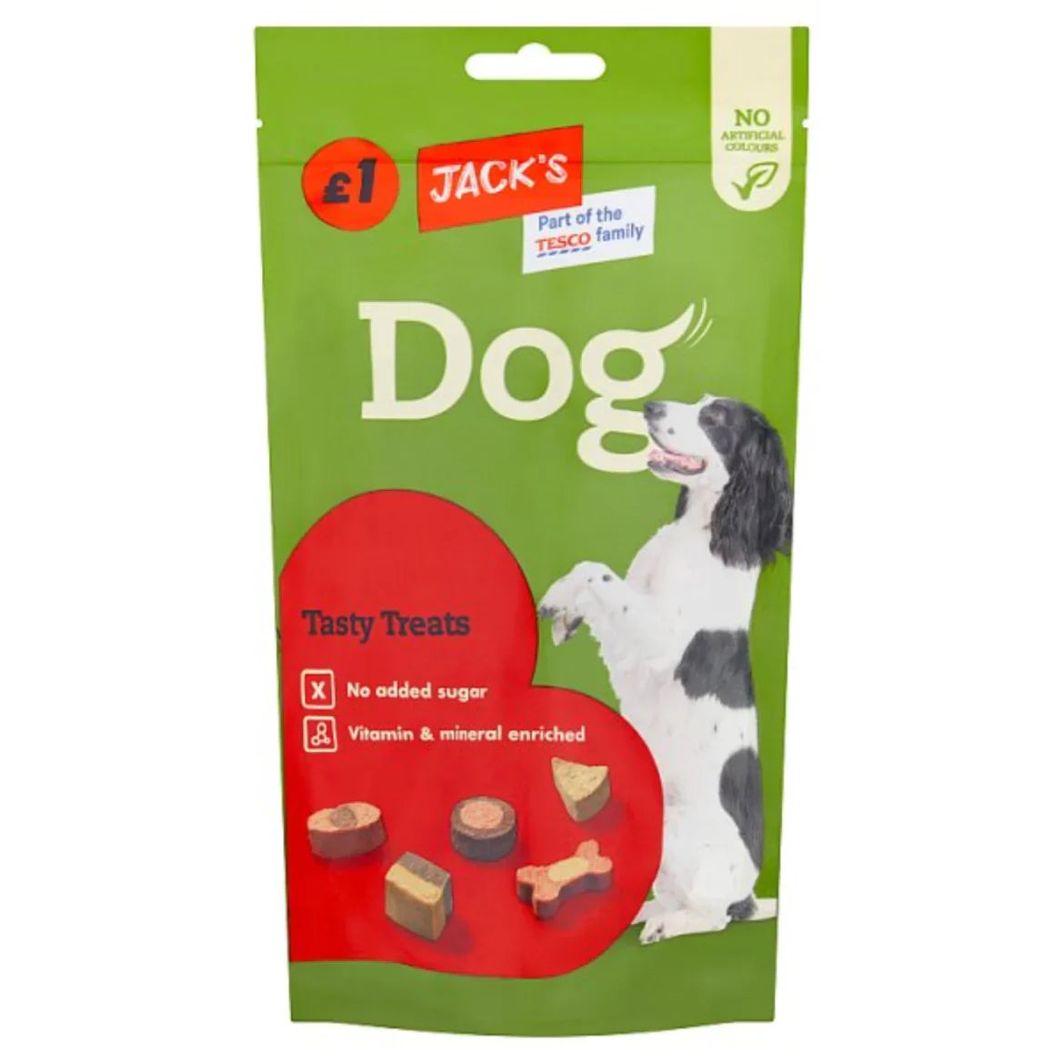 Jacks Tasty Treats 100g (DOGFOOD)