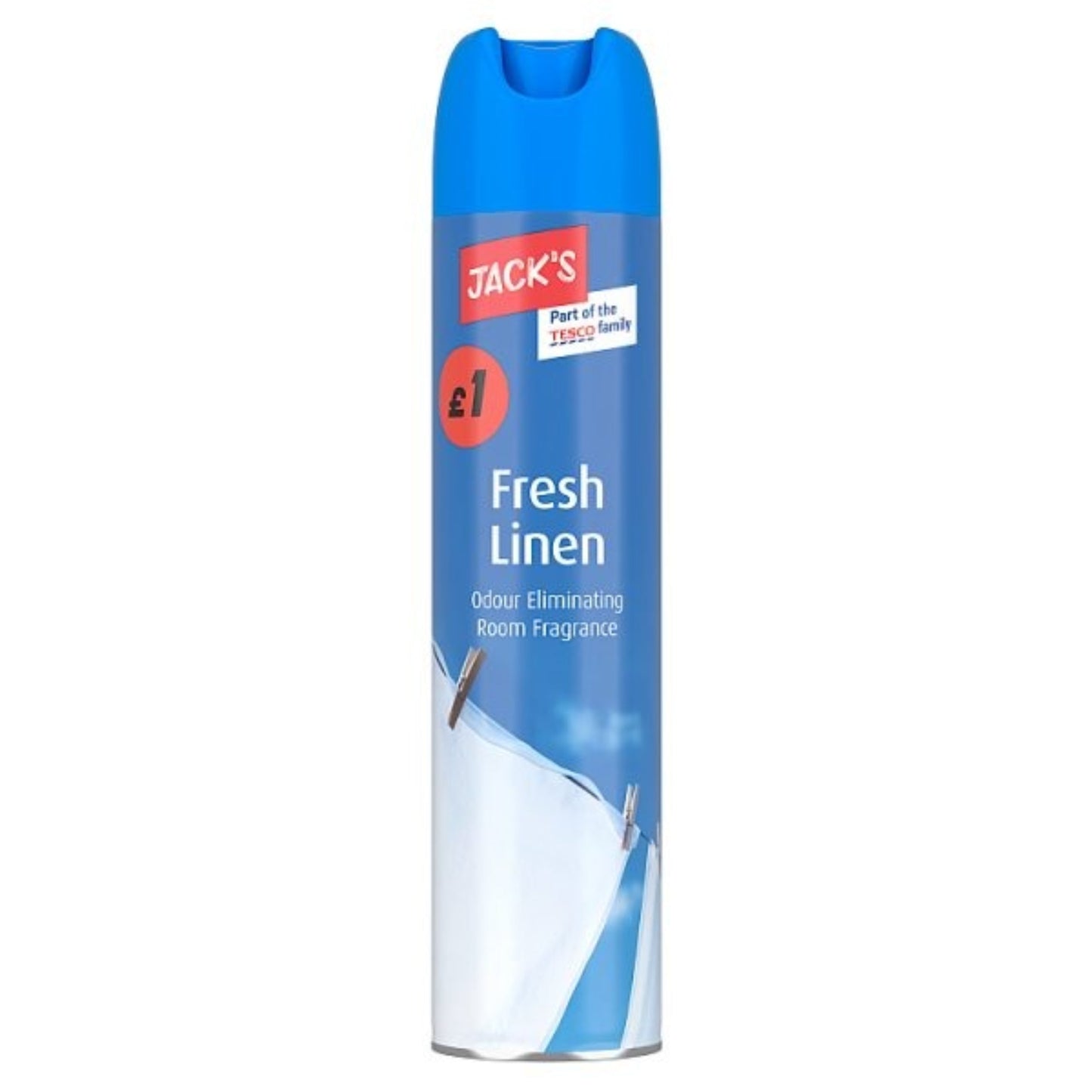 Jacks Fresh Linen Fragrance 240ml (HOUSEHOLD)