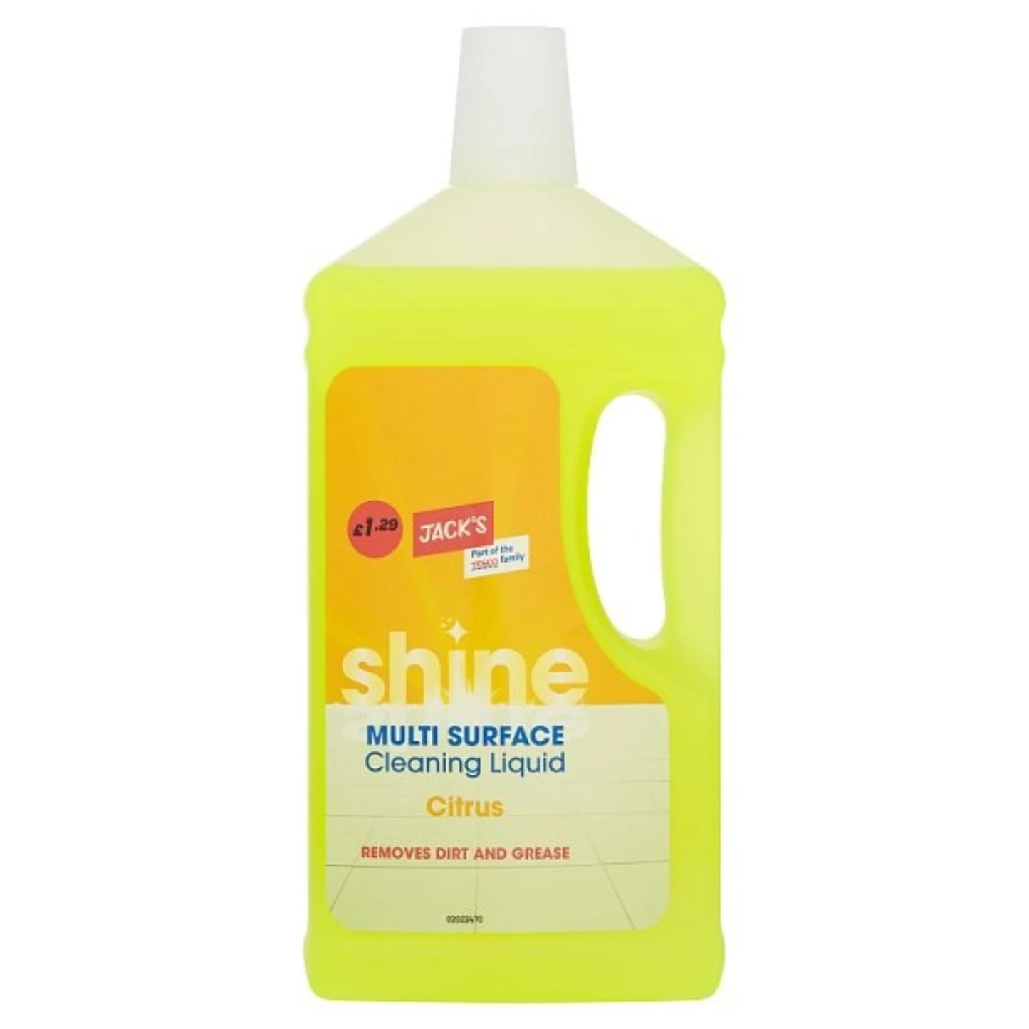 Jacks Shine Multi Surface Cleaning Liquid Citrus 1L (HOUSEHOLD)