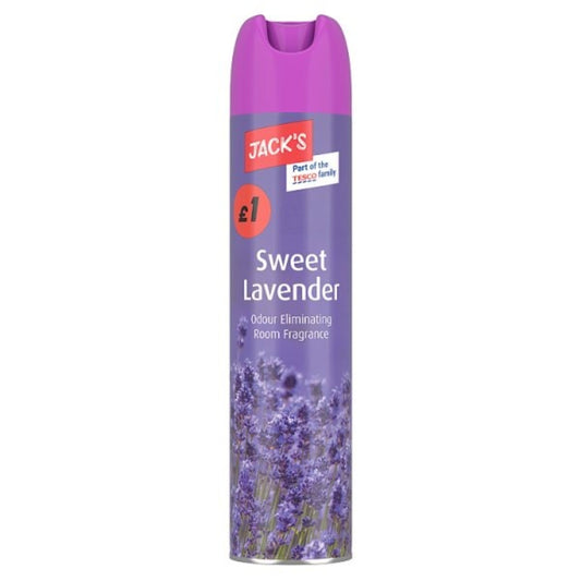 Jacks Sweet Lavender Fragrance 240ml (HOUSEHOLD)