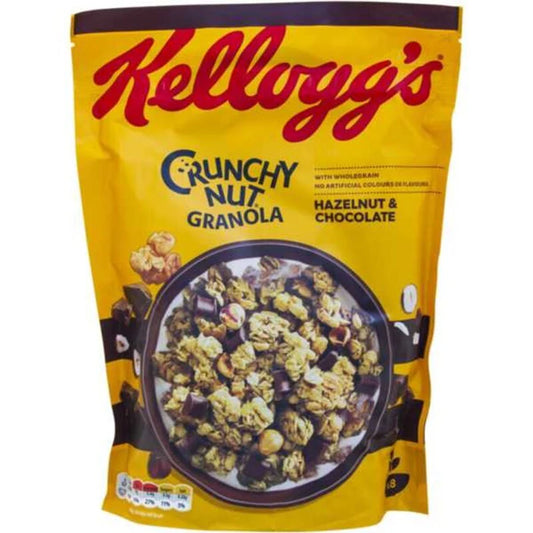 Kelloggs Crunchy Nut Granola Hazelnut & Chocolate 380g (CEREAL)