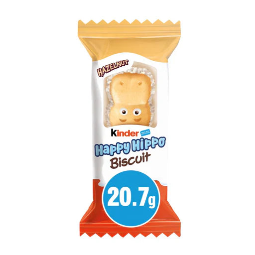 Kinder Happy Hippo Biscuit Hazelnut 20.7g (CONFECTIONERY)