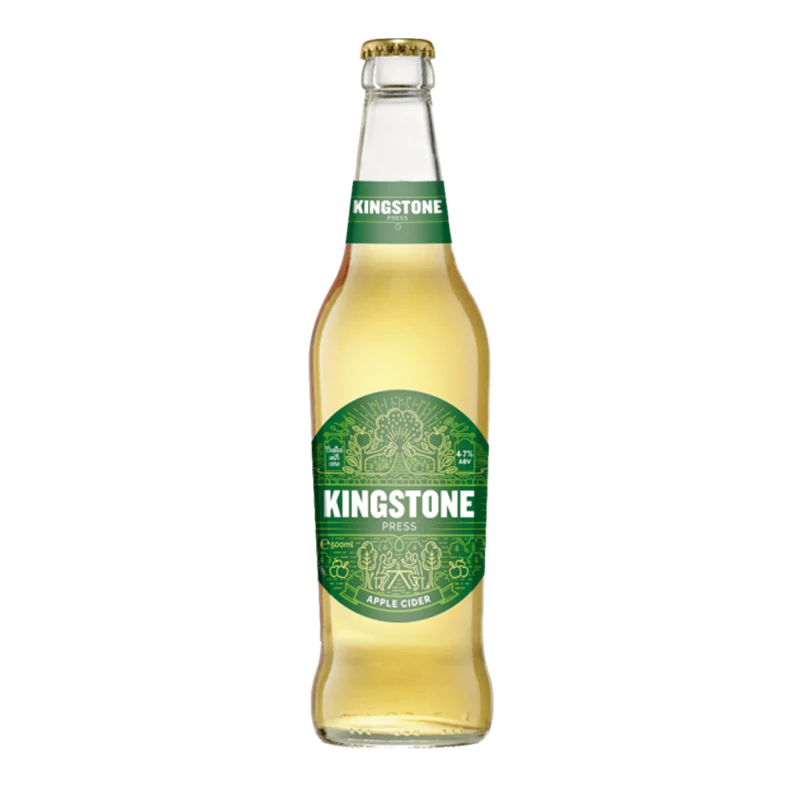 Kingstone Press Apple Cider Bottle 500ml (ALCOHOL)