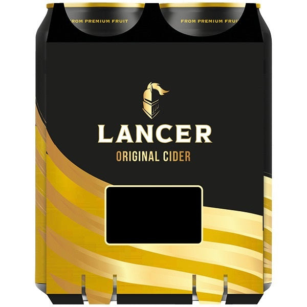 Lancer Original Cider 4x500ml (ALCOHOL)