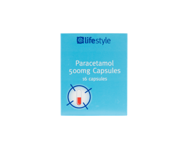 Lifestyle Paracetamol 16 Capsules (MEDICINE)