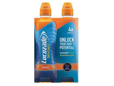 Lucozade Sport Orange 4x500ml (MULTIPACK)