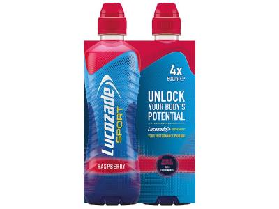 Lucozade Sport Raspberry 4x500ml (MULTIPACK)