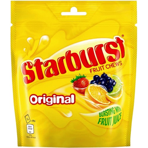 Starburst Original Fruit Chews 127g (SHAREBAG)