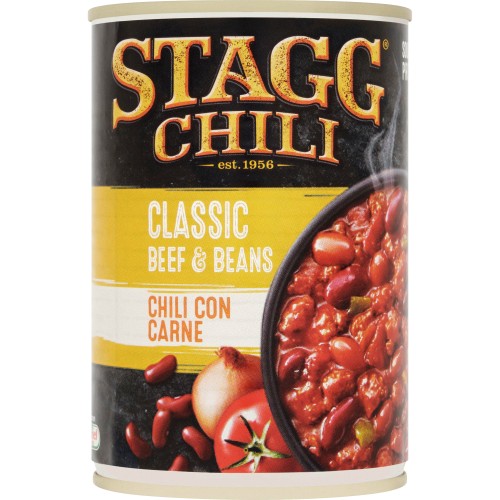 Stagg Chilli Classic Beef & Beans Chilli Con Carne 400g (GROCERY)