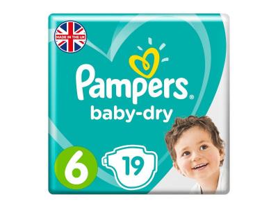 Pampers Baby-Dry Size 6 Nappies (CHILDCARE)