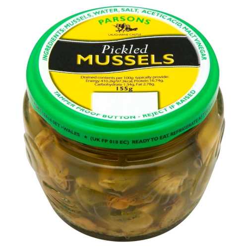 Parsons Pickled Mussels 155g (GROCERY)