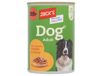 Jacks Dog Gravy with Chicken 415g (DOGFOOD)