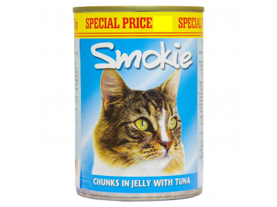 Smokie Jelly with Tuna 400g (CATFOOD)