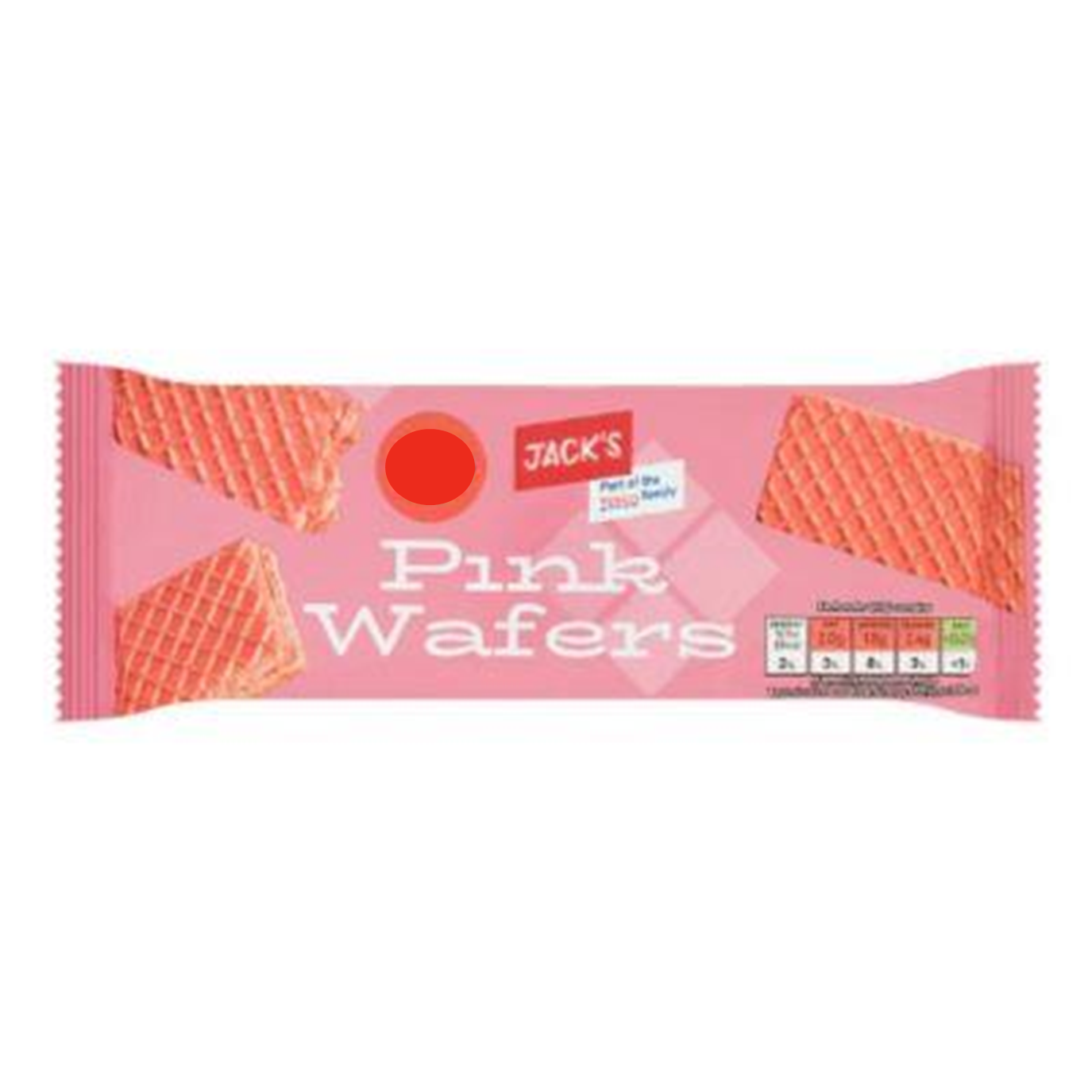 Jacks Pink Wafers 100g (BISCUITS)