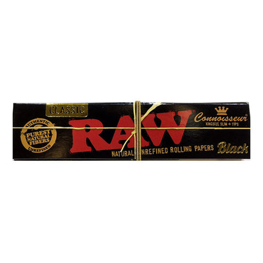 Raw Large Black Papers with Tips (SMOKING)