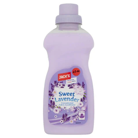 Jacks Sweet Lavender Fabric Conditioner 750ml (HOUSEHOLD)