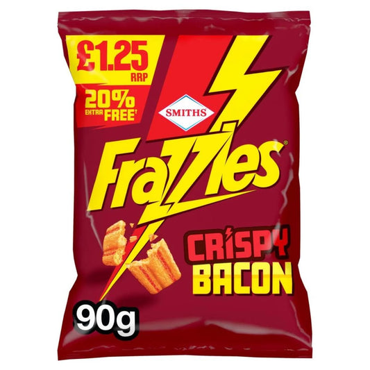 Smiths Frazzels Crispy Bacon 90g (CRISPS)