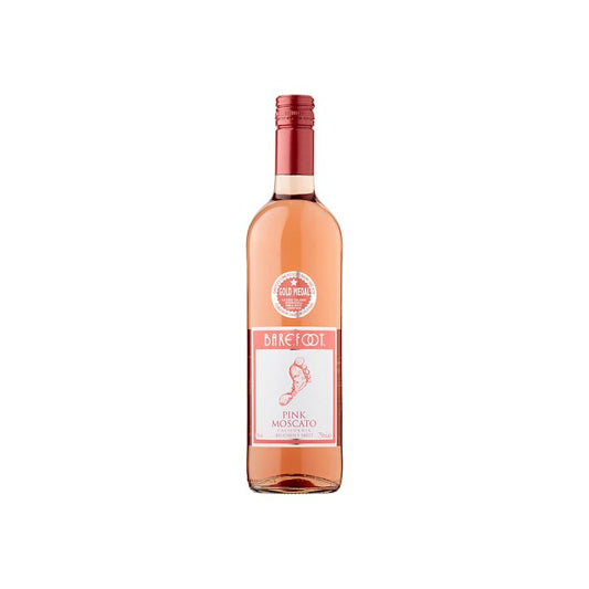 Barefoot Pink Moscato Wine 75cl (ALCOHOL)