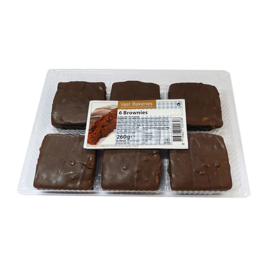 Vast Bakeries Brownies 6 Pack (CAKES)