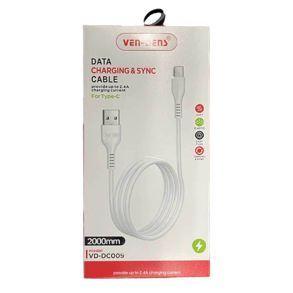 Ven-Dens Typc C Cable 2m (HOUSEHOLD)