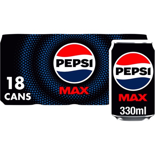 Pepsi Max 18x330ml (MULTIPACK)