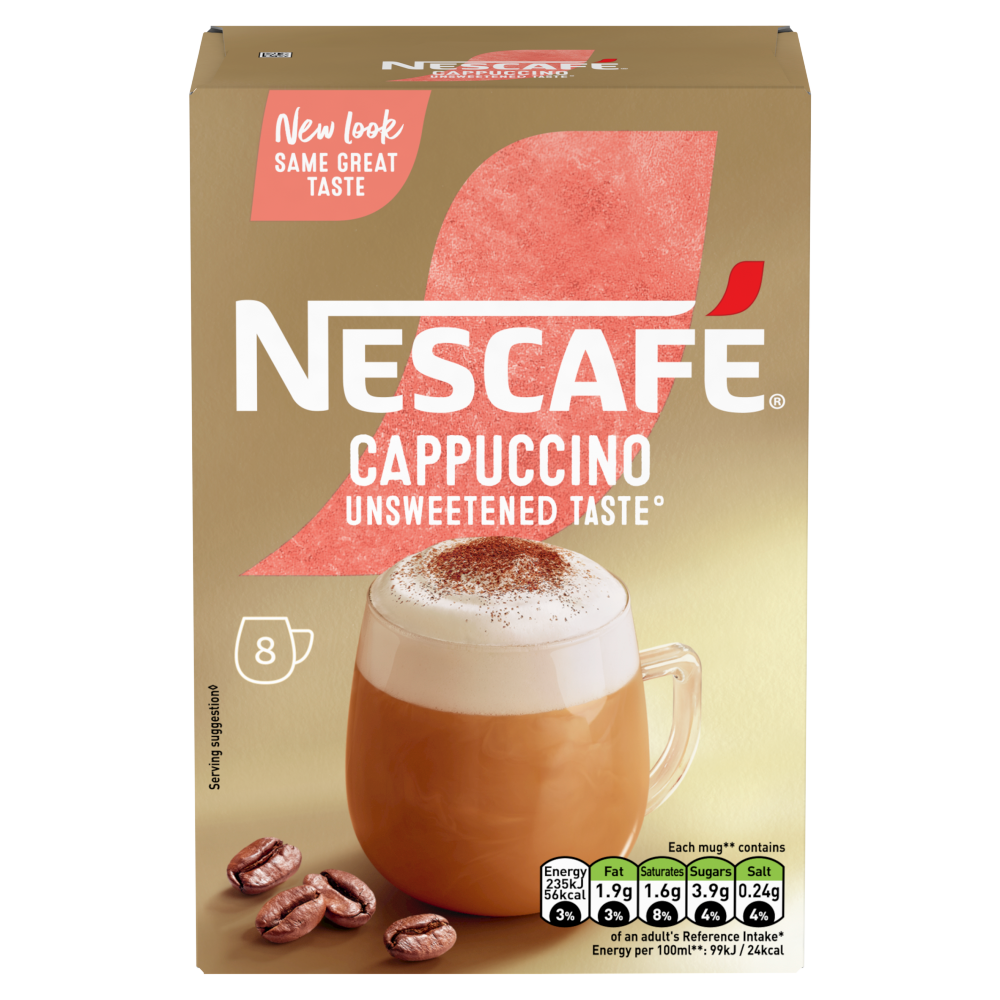Nescafe Cappuccino Unsweeted 113.6g (BEVERAGES)